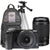 Nikon Z30 Mirrorless Camera with 16-50mm and 50-250mm Lenses (Black) + DSLR Sling Backpack + Professional Tripod