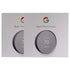 2x Google Nest Smart Programmable Wi-fi Thermostat for Home (Charcoal)