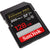 SanDisk Extreme Pro 128GB SDXC UHS-I V30 200MB/s Class 10 Memory Card - 5 Count + Memory Card Holder