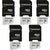 5 Packs Transcend 32GB MicroSD 300s 100MB/s Class 10 Micro SDHC Memory Card with SD Adapter