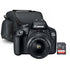 Canon EOS 2000D / Rebel T7 24.1MP CMOS 1080p DSLR Camera with EF-S 18-55mm f/1:3.5-5.6 Lens and SanDisk 64GB SDXC Card + Camera Case