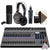 Zoom LiveTrak L-20 - 20-Input Digital Mixer & Multitrack Recorder + Zoom ZDM-1 Podcast Mic Pack Accessory Bundle + 3pc Cleaning Kit