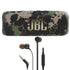 JBL Flip 6 Portable Waterproof Bluetooth Speaker (Squad) with JBL T110 in Ear Headphones