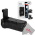 VIVITAR VIV-PG-T7I Battery Grip for Canon EOS T7I & 77D with Two CB-E17 Replacement Battery