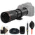 Vivitar 420-800mm f/8.3 Telephoto Zoom Lens with 2X Teleconverter (=1600mm) + Kit for Nikon DSLR Cameras