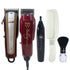 Wahl 5 Star Legend Cordless Hair Clipper #08594 with 5-Star Balding Clipper 8110 + Barber Bundle