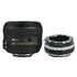 Nikon AF-S 50mm f/1.4G Lens Compatible with Nikon Zfc Z30 Z7 II Z50 Z5 Z6 Mirrorless Cameras