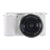 Sony ZV-E10 Mirrorless Camera w/ 16-50mm Lens (White) with Transcend 64GB SDXC Memory Card and Memory Card Reader