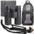 Nikon 10x42 Monarch M7 Waterproof Roof Prism Binoculars and Vivitar SLING1 Padded Hands Free Strap w/  1/4-20