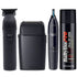 BaByliss Pro LIMITEDFX Collection Limited Edition Trimmer, Double Foil Shaver FXDUOFS2TMB with Philips Norelco Ultimate Comfort Nose Trimmer NT1605/60 and Clipper Spray