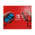 Nintendo Switch Console with Neon Blue & Neon Red Joy-Con and JLab Play Gaming Wireless Bluetooth Earbuds - Black/Blue