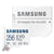 5x Samsung EVO Plus MicroSD 256GB, 130MBs Memory Card with Adapter