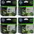 2 Packs HP 61XL Black Ink Cartridge CH563WA with HP 61XL High Yield Tri-color CH564WA Ink Cartridge