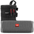 JBL FLIP 5 Waterproof Portable Waterproof Speaker - Gray with 8" Padded Case