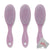 3x Conair Pro Baby Brush Extra Gentle for Little Heads (Pink)