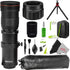 Vivitar 420-800mm f/8.3 Manual Telephoto Zoom Lens for Nikon Z-Mount Camera with 2x Converter