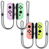 Nintendo Switch Joy-Con Controllers (Pastel Pink / Pastel Yellow) with Pastel Purple / Pastel Green