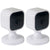 3x Blink Mini Compact Indoor Plug-In Smart Security Camera Works With Alexa – 2 Cameras (White)