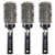 3x ConairPro Ceramic Tools Medium Round Brush 2