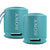 2x Sony SRS-XB13 Extra Bass Portable Waterproof Wireless Speaker (Blue)