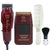 Wahl 5-Star Series Rechargeable Shaver/Shaper #8061-100 with Wahl 5-Star Balding Clipper #8110 and Neck Duster + Flat Top Comb