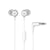 Bose QuietComfort Wireless Over-Ear Active Noise Canceling Headphones (Black) with JBL C50HI In-Ear Headphones White