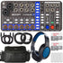 Zoom LiveTrak L6 10-Track Digital Mixer / Recorder with Samson SR350 Stereo Headphones Accessory Bundle