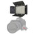 Vidpro LED-330X Varicolor Studio Video Lighting Kit with Tabletop 27