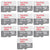 10x SanDisk Ultra 64GB microSDXC Memory Card UHS-1 Upto 100 MB/s Class 10 Full HD Video with SD Adapter