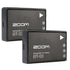 2x ZOOM BT-03B Rechargeable Li-ion Battery For Q8