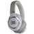 JBL Live 660NC Noise-Canceling Wireless Over-Ear Headphones (White) with JBL C50HI In-Ear Headphones White