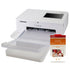 Canon SELPHY CP1500 Compact Photo Printer (White) with Canon RP-108 High-Capacity Color Ink and Paper Set for SELPHY CP1000 CP1200 CP1300 CP910 CP820 Printers