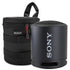 Sony SRSXB13/B Extra Bass Portable Waterproof Speaker (Black) with Vivitar Premium Case 4.5" Well Padded