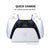 Razer Quick Charging Stand for PlayStation 5: Charge - Curved Cradle Design Matches PS5 DualSense Wireless Controller One-Handed Navigation USB Powered White (Controller Sold Separately)