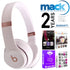 Beats by Dr. Dre Beats Solo 4 Wireless On-Ear Headphones (Cloud Pink) with Mack 2yr Worldwide Diamond Warranty and Fitness and Wellness Plus Software Suite