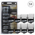 5x Wahl 8-Pack Premium Cutting Guides Fits All Wahl Full Size Clipper Blades (Except Competition Series)