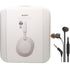 Sony WH-1000XM5 Noise-Canceling Wireless Over-Ear Headphones (Silver) with JBL T110 in Ear Headphones