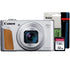 Canon PowerShot SX740 Wi-Fi Digital Camera Silver with Replacement Battery and 32GB Memory Card