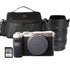 Sony Alpha a7C 24.2MP Full-Frame Digital Camera Silver with Sony FE 24mm f/1.4 GM Lens Kit