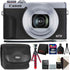 Canon PowerShot G7 X Mark III Full HD 120p Video Digital Camera - Silver Top Accessory Bundle