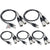 5x Zoom TXF-8 TA3 to XLR Cable (Pair)