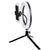 Vivitar 8 Inch LED Ring Light Dimmable Lamp for Iphone Smartphone with Tripod Mount Stand