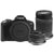 Canon EOS R50 Mirrorless Camera (Black) with RF-S 18-45mm f/4.5-6.3 IS STM Lens and RF-S 55-210mm f/5-7.1 IS STM Lens