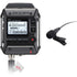 Zoom F1-LP 2-Input / 2-Track Portable Digital Handy Multitrack Field Recorder + Lavalier Microphone