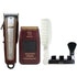 Wahl Professional 5-Star Rechargeable Shaver/Shaper #8061-100 with 5 Star Legend Cordless Hair Clipper #08594 + Barber Bundle