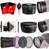 Vivitar 49mm 2X HD Multi-Coated Telephoto Lens + Wide Angle Lens + Filter Kit Accessory Kit  for Vivitar 49mm Thread Lens