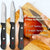 Wusthof Gourmet 3-Piece Paring Knife Set with Wusthof Gourmet 4-Piece Steak Knife Set - 1125060403