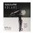 BaByliss Pro Nano Titanium Hair Dryer Red #BRVOL1 with Knuckle Neck Brush and Comb