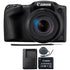 Canon PowerShot SX430 IS 20MP Digital Camera 45x Optical Zoom Black Wi-Fi / NFC