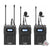 Vidpro XM-WTTR Dual Channel UHF Wireless Lavalier Microphone Set with 2 Transmitters and 1 Receiver